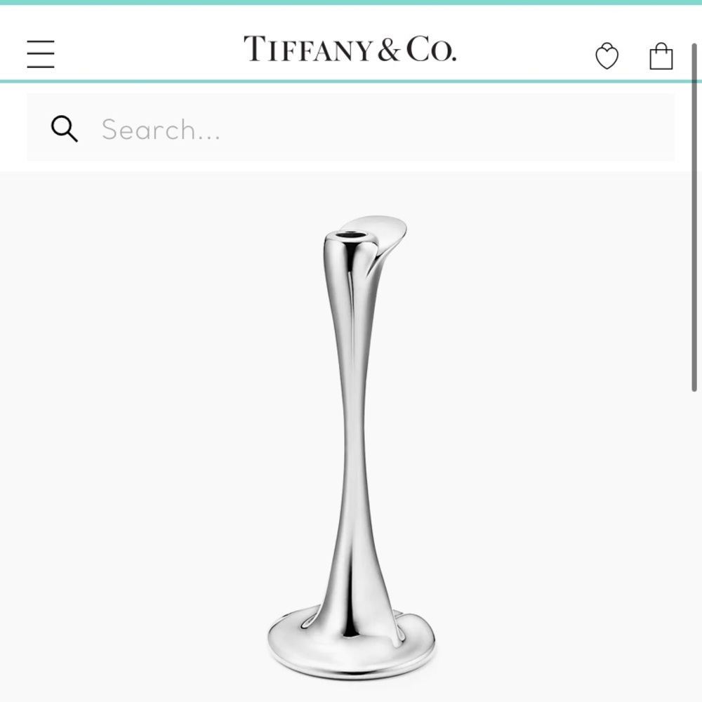 Tiffany’s Elsa Peretti Bud Vase in Sterling Silver
